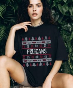New Orleans Pelicans Holiday Christmas Tree T Shirt