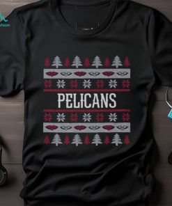New Orleans Pelicans Holiday Christmas Tree T Shirt