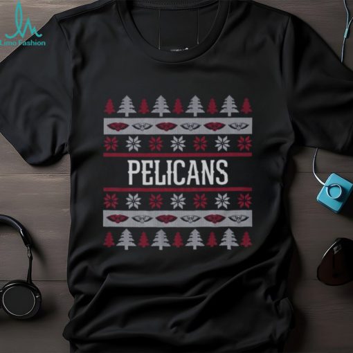 New Orleans Pelicans Holiday Christmas Tree T Shirt