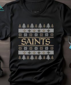 New Orleans Saints Holiday Christmas Tree T Shirt, hoodie, sweater, long sleeve and tank top New Orleans Saints Holiday Christmas Tree T Shirt