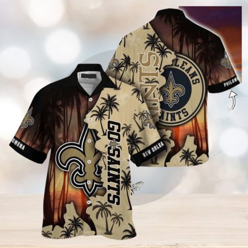 New Orleans Saints NFL Customized Summer Hawaii Shirt For Sports Enthusiasts