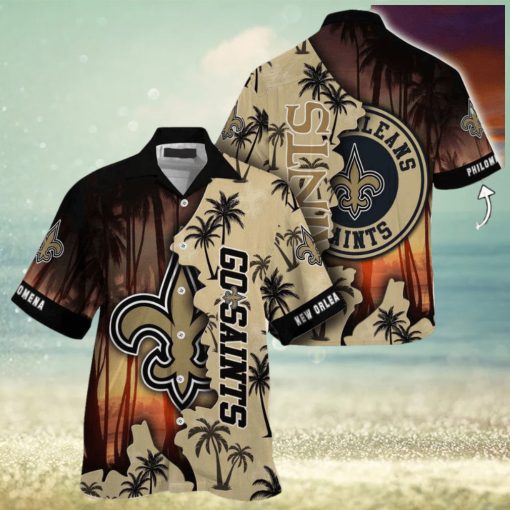 New Orleans Saints NFL Customized Summer Hawaii Shirt For Sports Enthusiasts