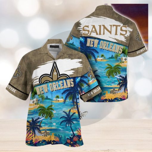 New Orleans Saints NFL Customized Summer Hawaii Shirt For Sports Fans