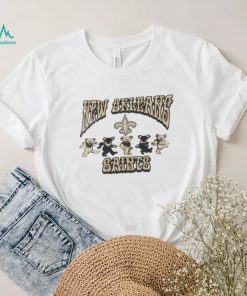 New Orleans Saints bears dancing T shirt, hoodie, sweater, long sleeve and tank top New Orleans Saints bears dancing T shirt