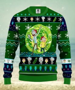 New Rick And Morty Ugly Christmas Sweater