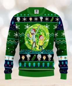 New Rick And Morty Ugly Christmas Sweater