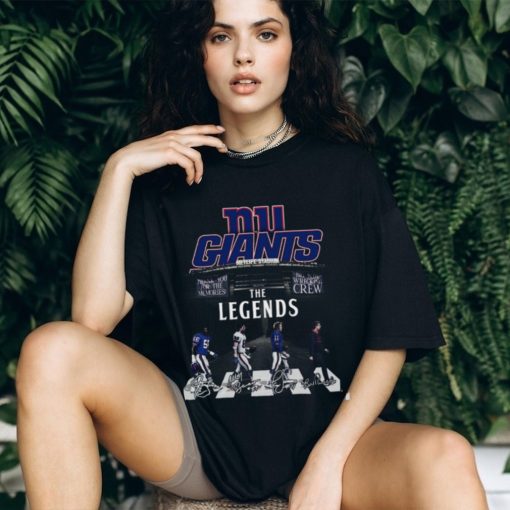 New York Gians Thank You For The Memories Big Blue Wrecking The Legends T Shirt