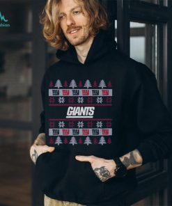 New York Giants Holiday Christmas Tree T Shirt