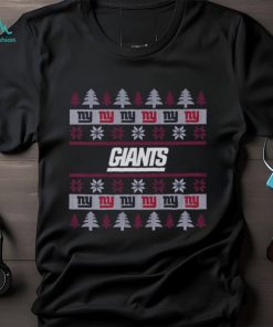 New York Giants Holiday Christmas Tree T Shirt