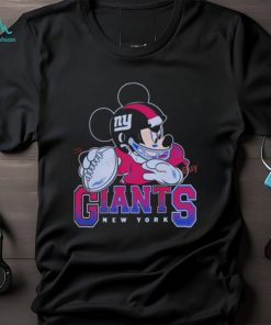 New York Giants Junk Food Scarlet Disney Mickey Qb Shirt