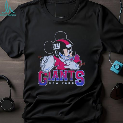 New York Giants Junk Food Scarlet Disney Mickey Qb Shirt