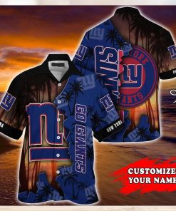 New York Giants NFL Customized Summer Hawaii Shirt For Sports Enthusiasts