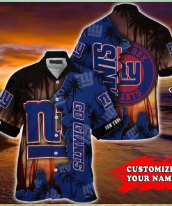 New York Giants NFL Customized Summer Hawaii Shirt For Sports Enthusiasts