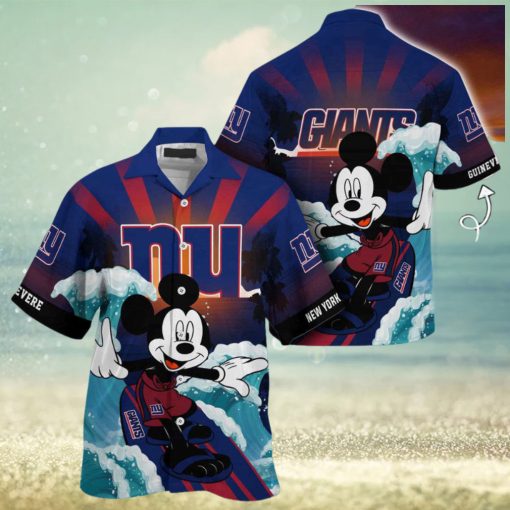 New York Giants NFL Summer Customized Hawaii Shirt For Sports Fans