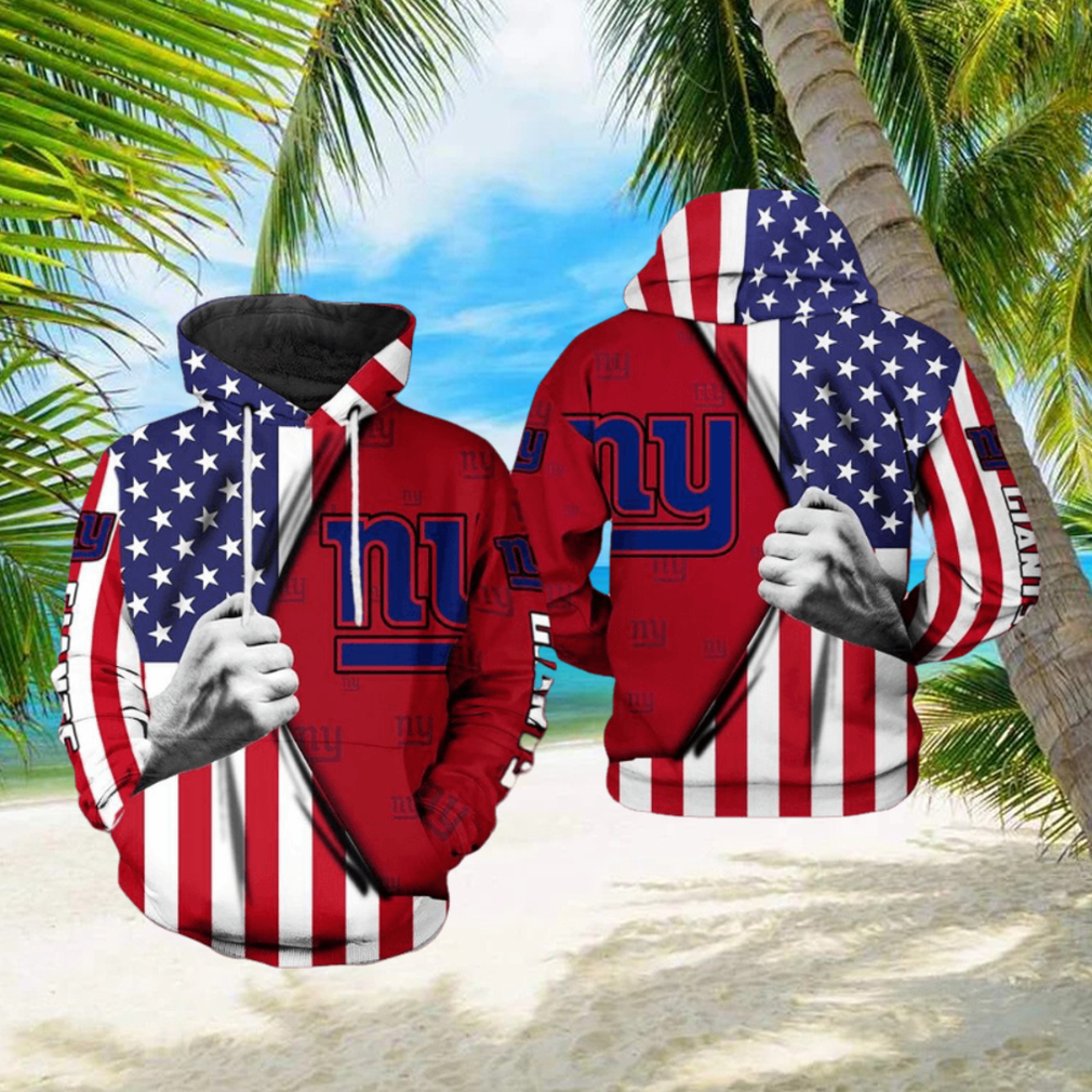 New York Giants NFL US Flag Team 3D Printed Hoodie Ver 1 New York Giants NFL US Flag Team 3D Printed Hoodie Ver 1