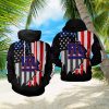 New York Giants NFL US Flag Team 3D Printed Hoodie Ver 1