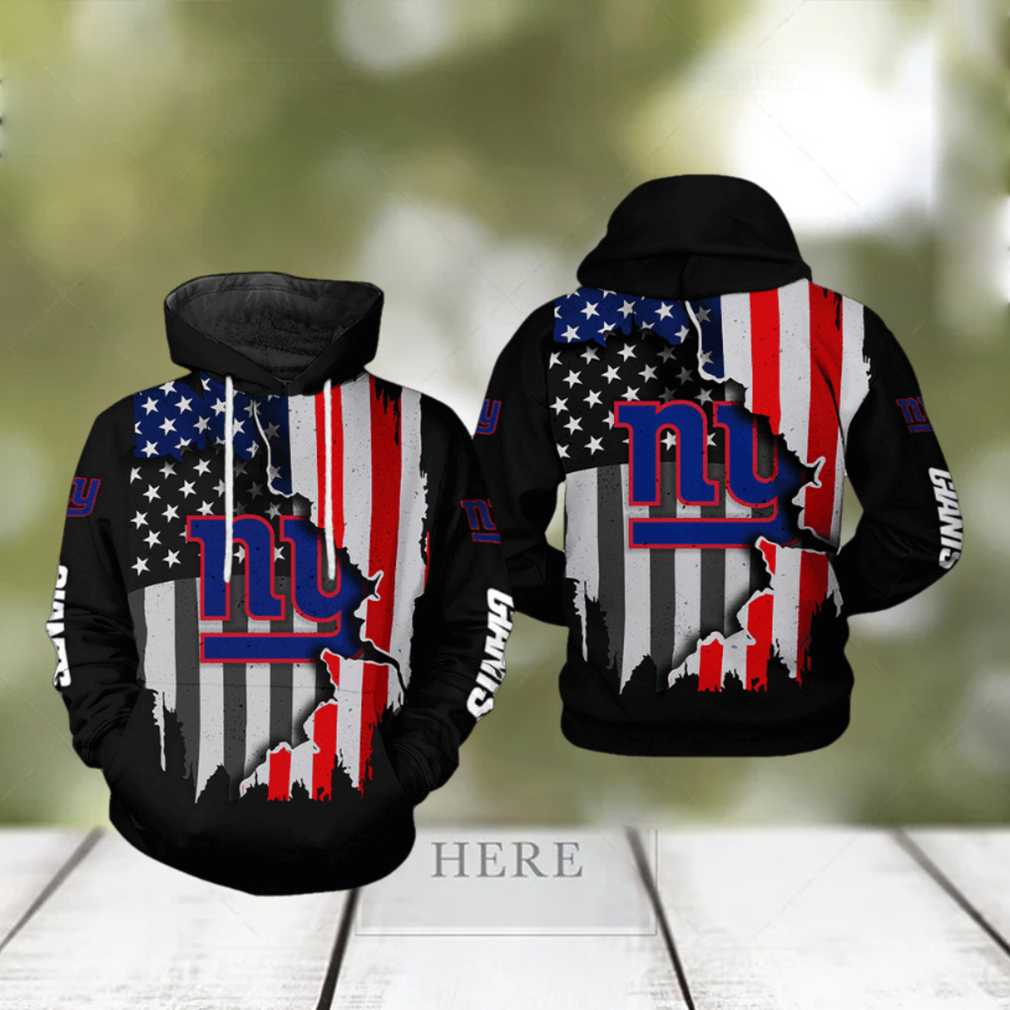 New York Giants NFL US Flag Team 3D Printed Hoodie New York Giants NFL US Flag Team 3D Printed Hoodie
