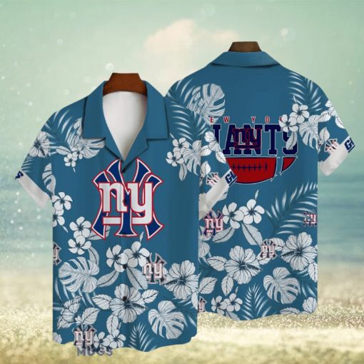 New York Giants National Football League 3D AOP Hawaiian Shirt