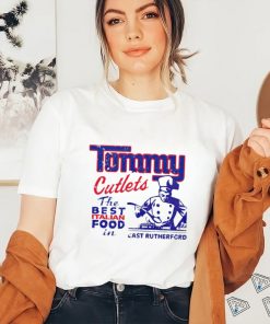 New York Giants Tommy Cutlet the best Italian food in East Rutherford shirt