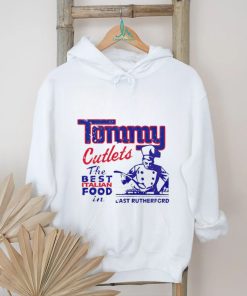 New York Giants Tommy Cutlet the best Italian food in East Rutherford shirt