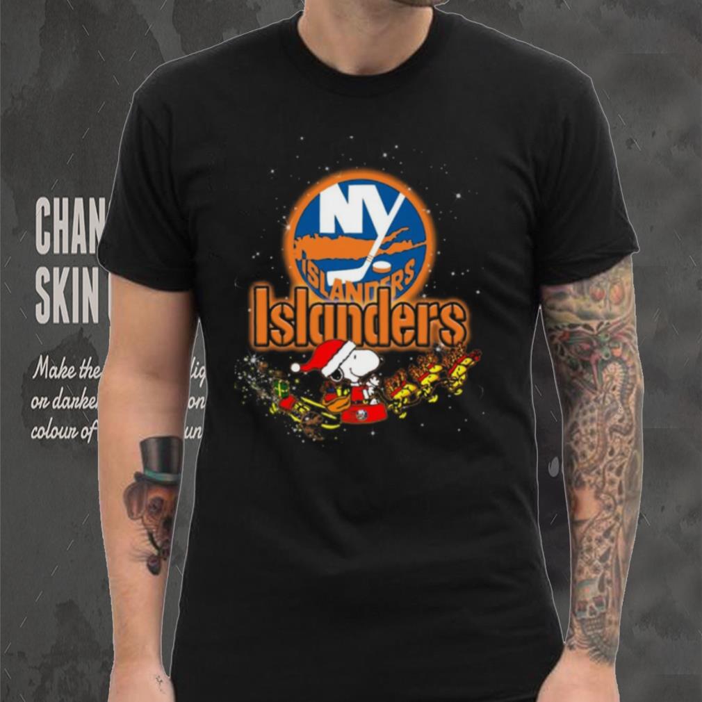 NHL New York Islanders Snoopy Charlie Brown Woodstock Christmas