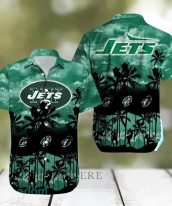 New York Jets NFL All Over printed 3D Beach Lover Gift Aloha Hawaiian Shirt