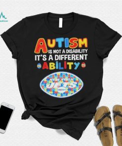 New York Jets NFL Autism Is Not A Disability 2024 Shirt