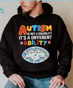 New York Jets NFL Autism Is Not A Disability 2024 Shirt