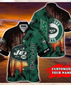 New York Jets NFL Customized Summer Hawaii Shirt For Sports Enthusiasts