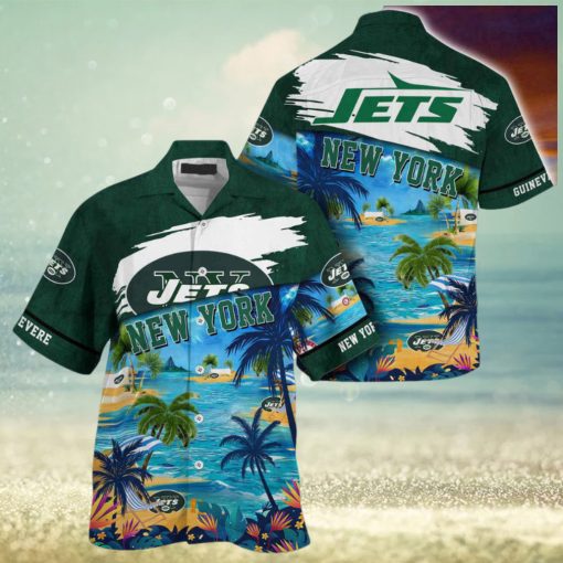 New York Jets NFL Customized Summer Hawaii Shirt For Sports Fans