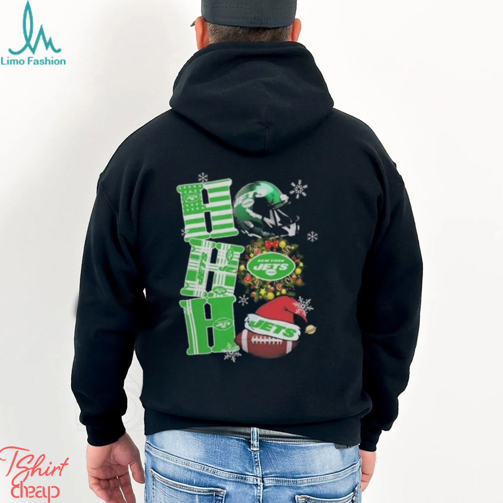 New York Jets NFL Ho Ho Ho Christmas Shirt New York Jets NFL Ho Ho Ho Christmas Shirt