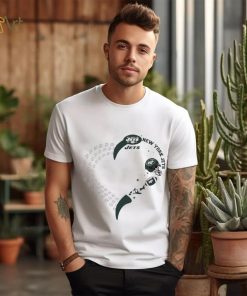 New York Jets football heart helmet logo gift shirt