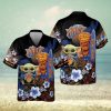 Oklahoma Sooners Fishing Short Sleeve Button Up Tropical Hawaiian Shirt