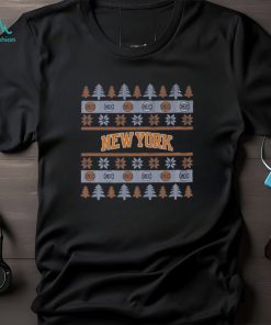 New York Knicks Holiday Christmas Tree T Shirt, hoodie, sweater, long sleeve and tank top New York Knicks Holiday Christmas Tree T Shirt