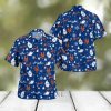 NCAA Virginia Cavaliers Hawaiian Shirt Mickey And Floral Pattern