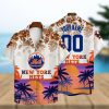 New York Yankees Custom Name And Number Major League Baseball 3D Print Hawaiian Shirt