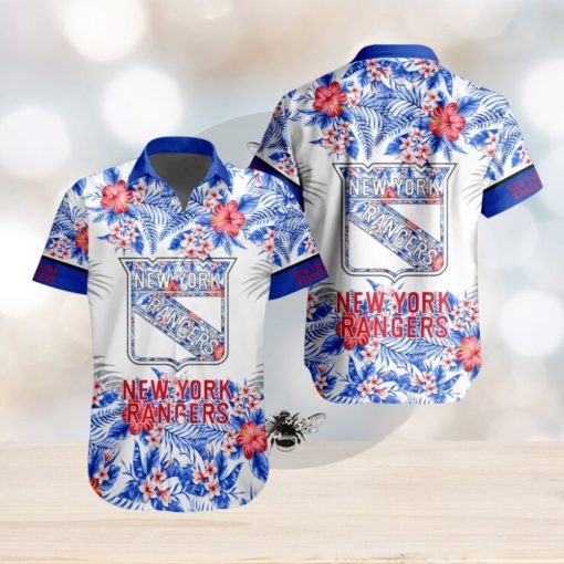 New York Rangers NHL Team Beach Vibe Hawaiian Shirt