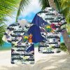 NOAA’s Lockheed WP 3D Orion Short Sleeve Aloha Hawaiian Shirt