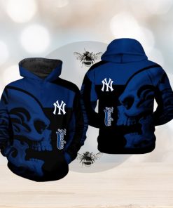 New York Yankees MLB Skull 3D Printed Hoodie