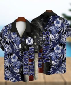 New York Yankees Major League Baseball 3D AOP Hawaiian Shirt