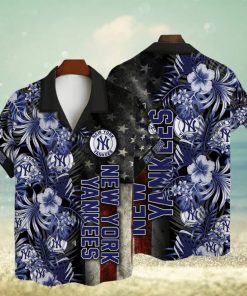 New York Yankees Major League Baseball 3D AOP Hawaiian Shirt