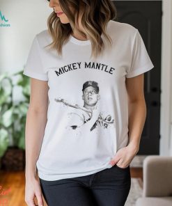 New York Yankees Mickey Mantle retro art shirt