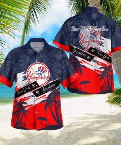 New York Yankees Tropical Vintage Set Hawaiian Shirt And Short For Men And Women