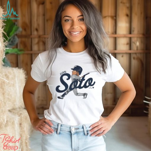 New York Yankees baseball MLB Juan Soto number 22 cartoon graphic design shirt