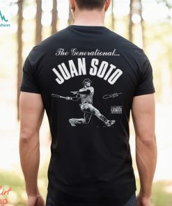 New York Yankees the generational Juan Soto signature shirt, hoodie, sweater, long sleeve and tank top New York Yankees the generational Juan Soto signature shirt