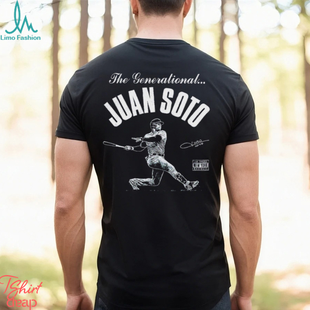 New York Yankees the generational Juan Soto signature shirt New York Yankees the generational Juan Soto signature shirt