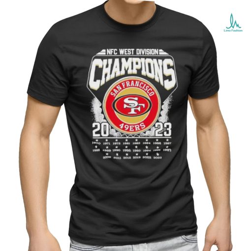 Nfc West Division Champions San Francisco 49ers 2023 Shirt