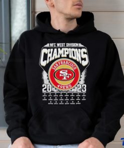 Nfc West Division Champions San Francisco 49ers 2023 Shirt