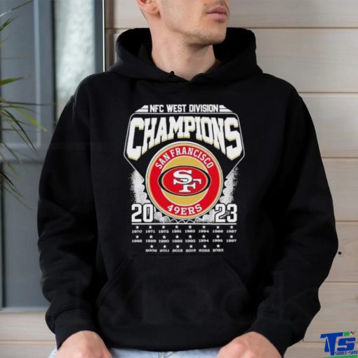 Nfc West Division Champions San Francisco 49ers 2023 Shirt