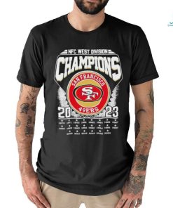 Nfc West Division Champions San Francisco 49ers 2023 Shirt